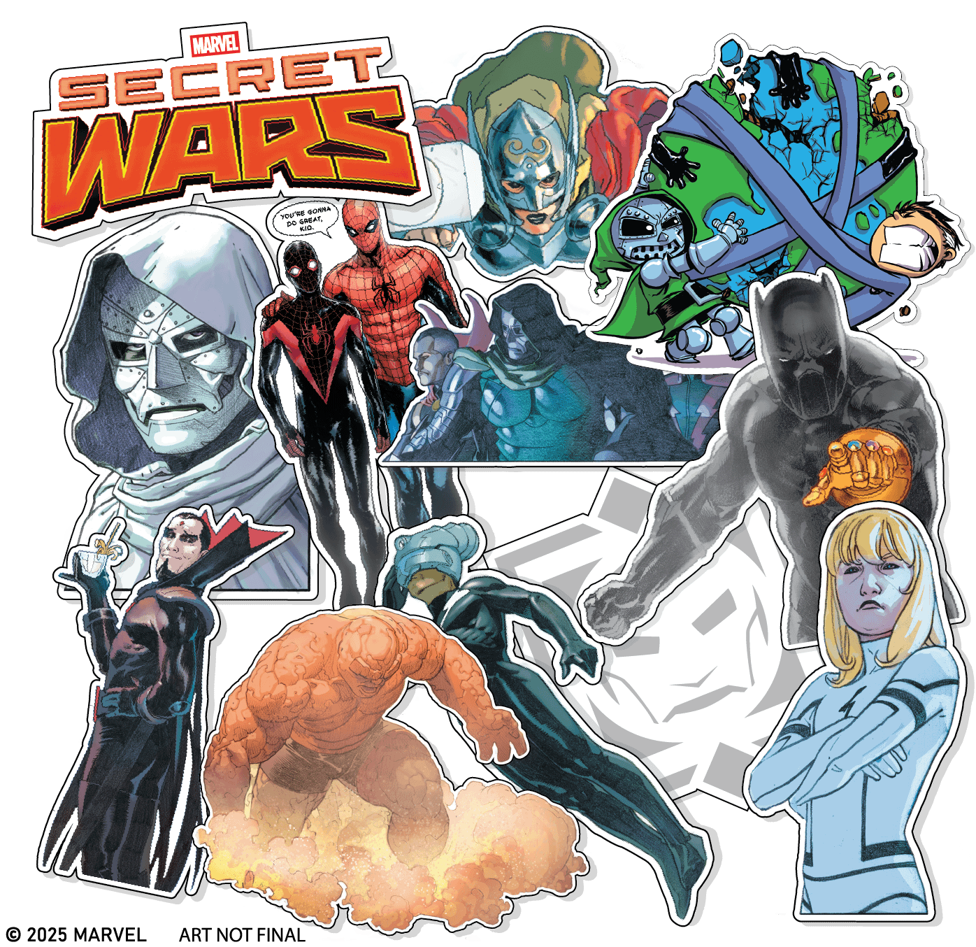 Go Behind The Scenes Of Marvel's Secret Wars On Kickstarter