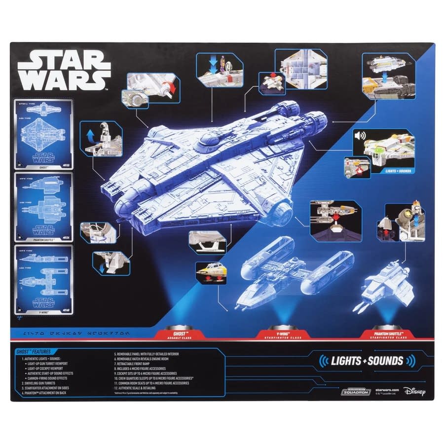 Jazwares Unveils New Star Wars Micro Ghost (Secret Mission) Set