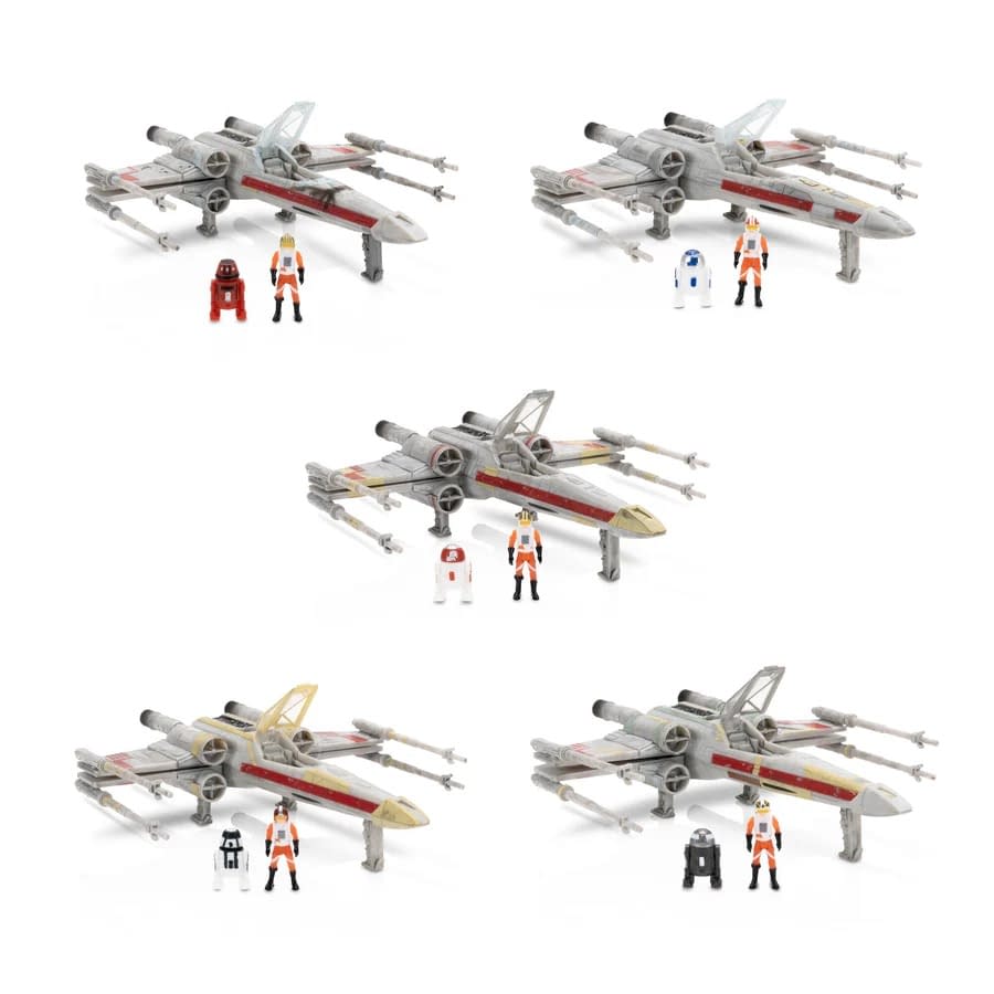 Red 5 Standing By with New Star Wars Red Squadron Set from Jazwares