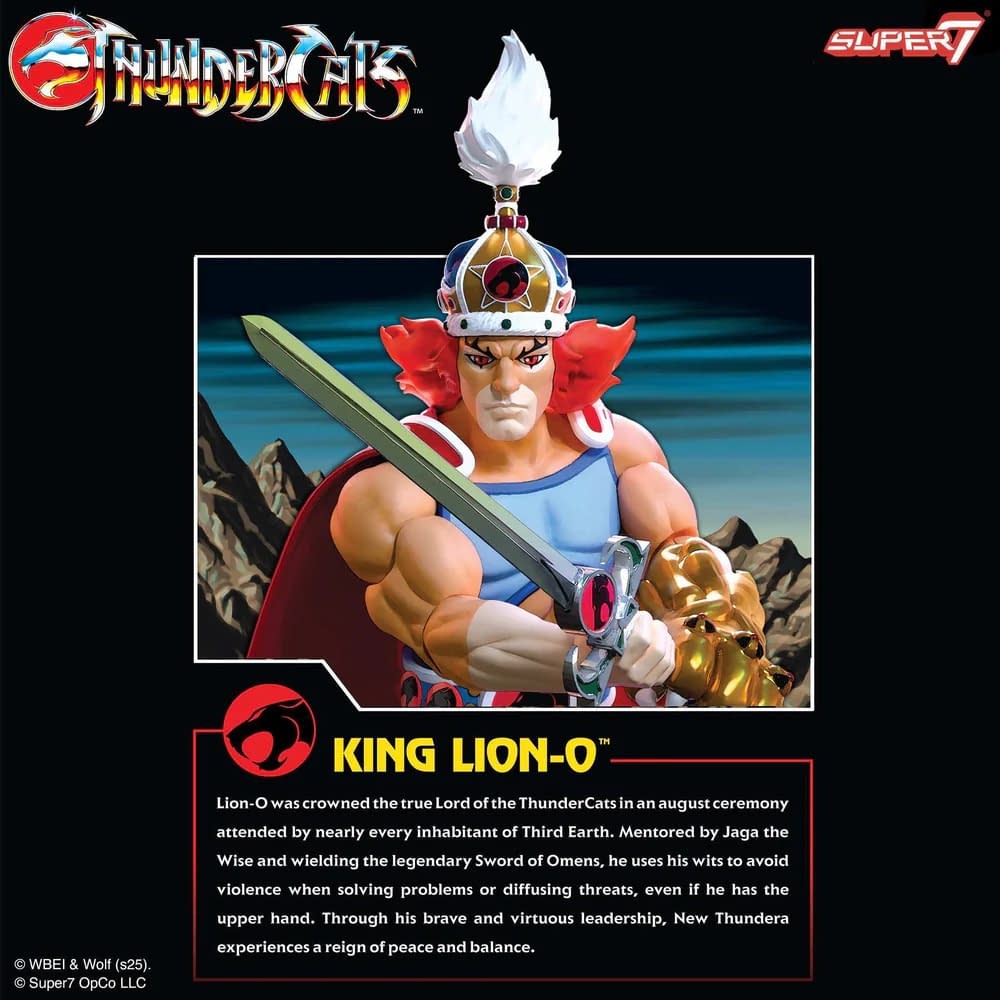 King Lion-O Rises with Super7s New ThunderCats Ultimates! Figure