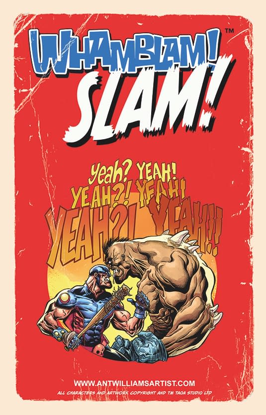 Wham Bam Slam & Comic Artist Survival At Thought Bubble