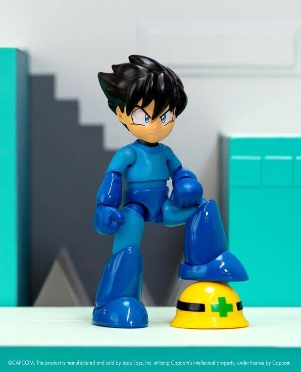 Jada Toys Unveils New Mega Man Deluxe 1/12 Scale Figure