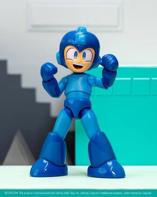 Jada Toys Unveils New Mega Man Deluxe 1/12 Scale Figure