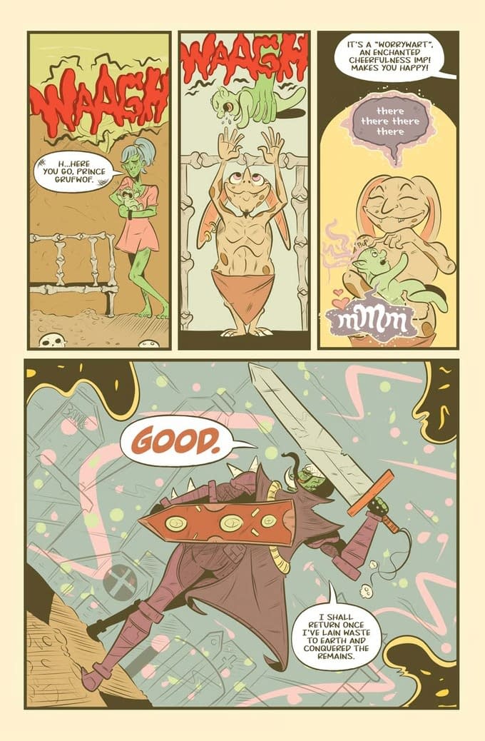 Worrywart, by Nick Bryan, Lane Lloyd and Lettersquids