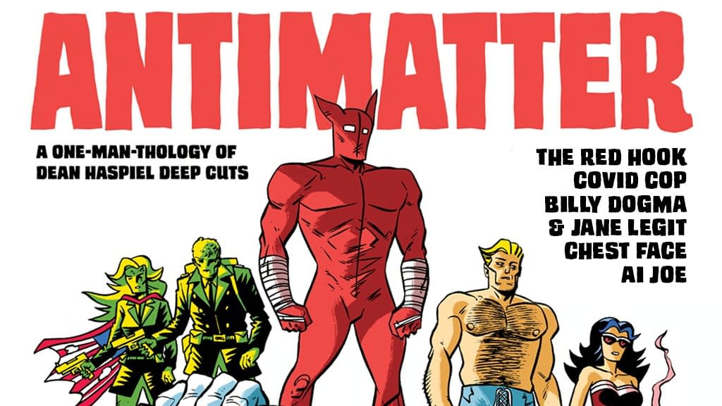 Eight Hours To Go For Dean Haspiel's Antimatter Kickstarter