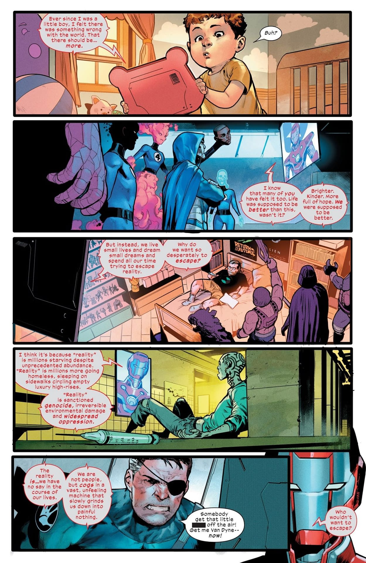 Batman/Deadpool, New Gods & Ultimates Directly Talking To The Reader