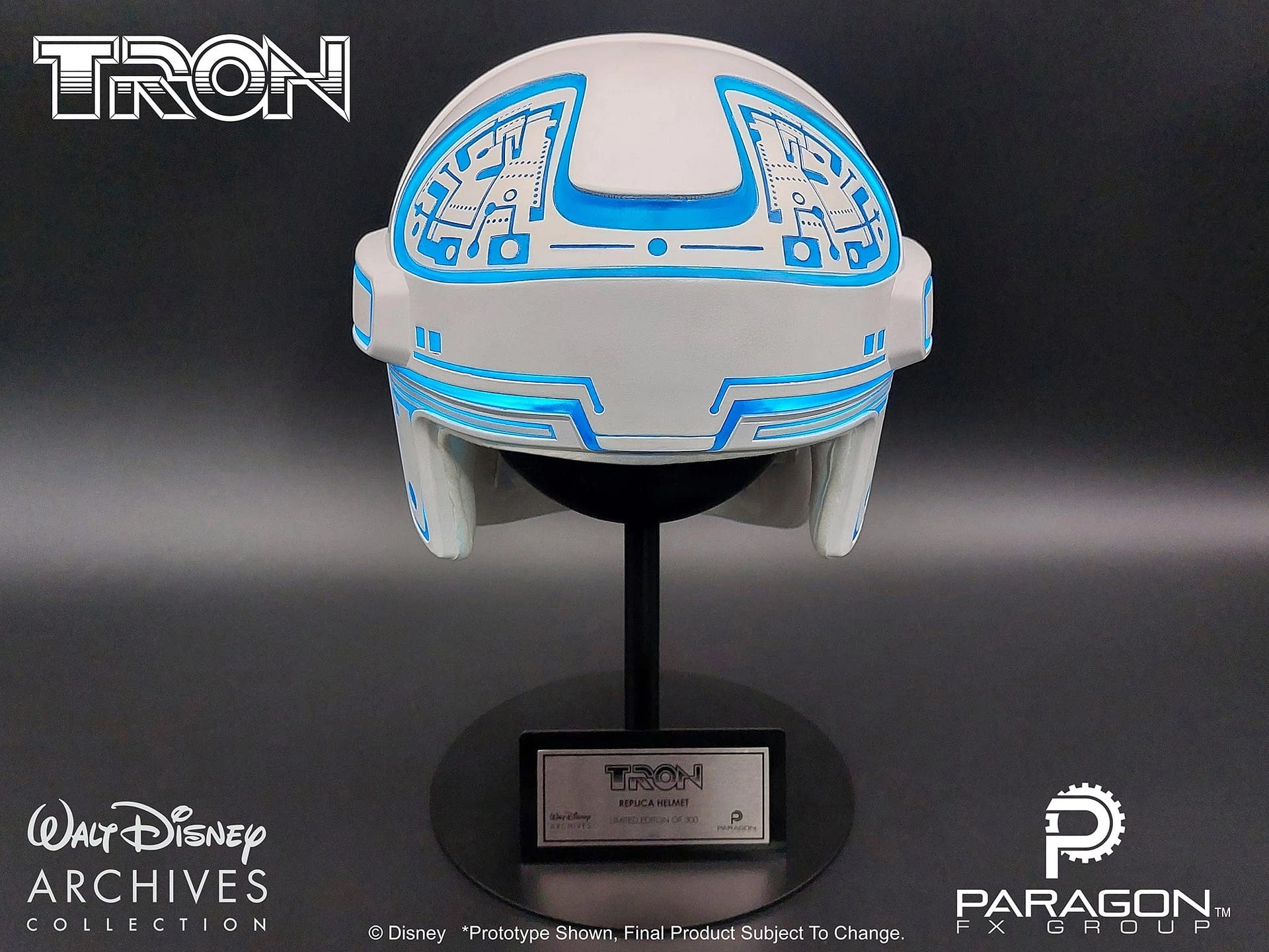 Paragon FX Group Reveals Walt Disney Archives Replica Tron Helmet