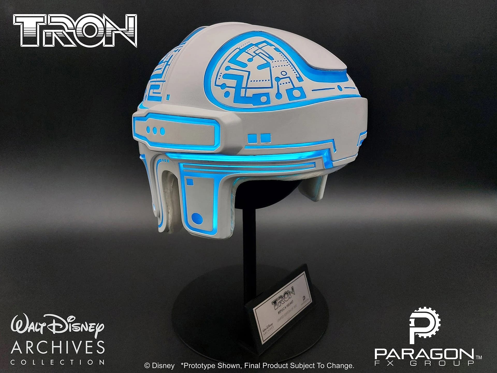 Paragon FX Group Reveals Walt Disney Archives Replica Tron Helmet