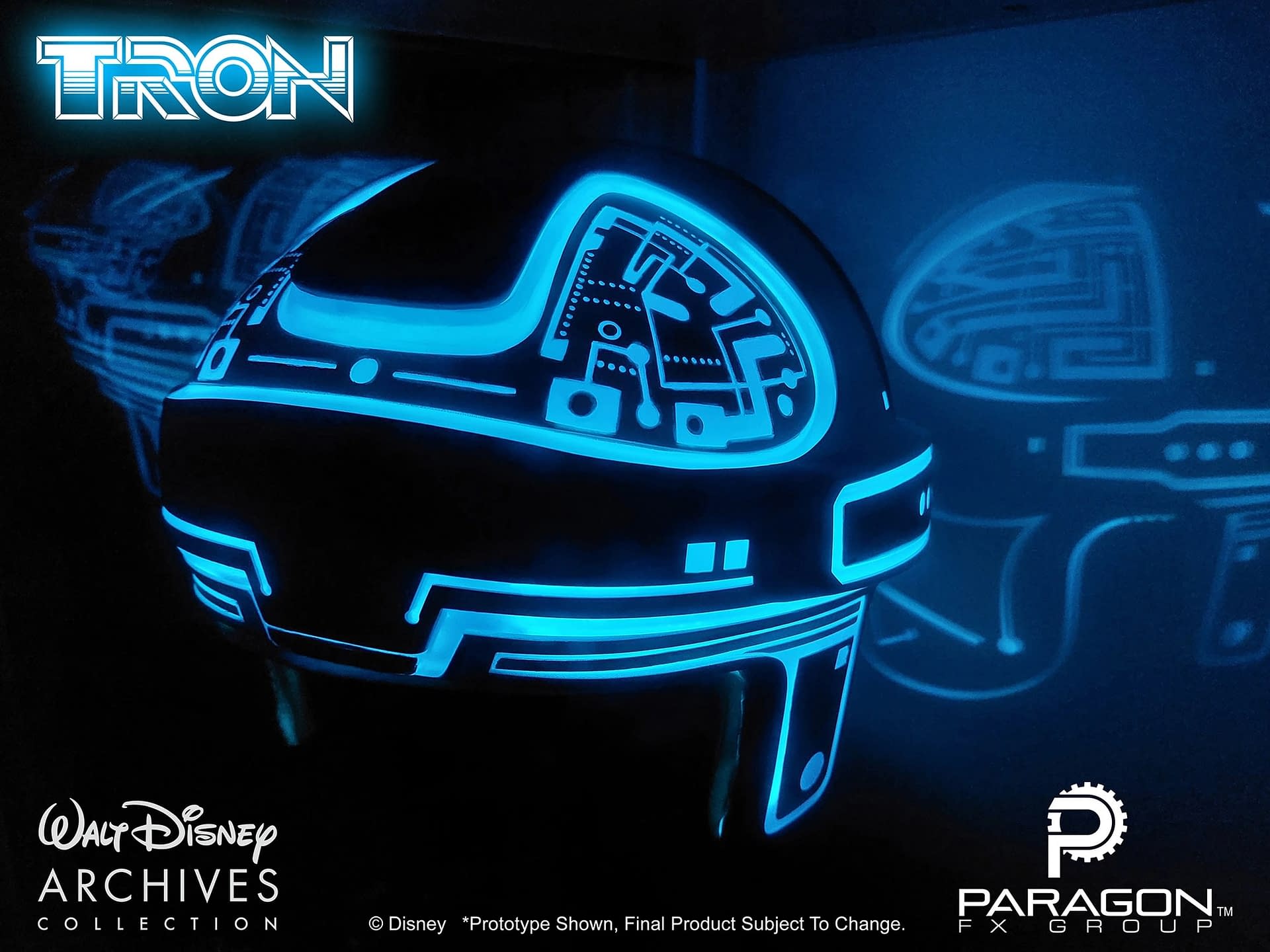 Paragon FX Group Reveals Walt Disney Archives Replica Tron Helmet