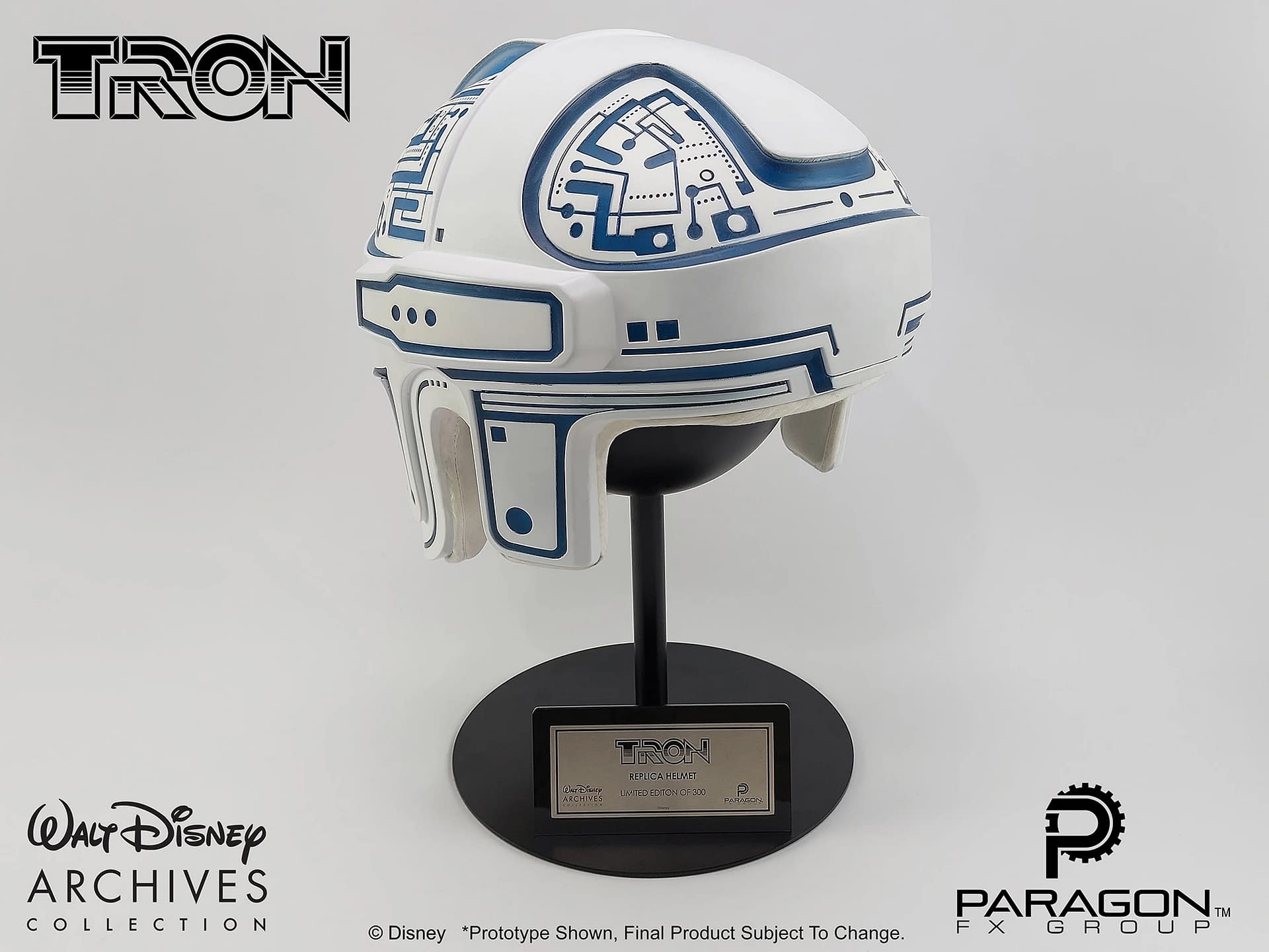 Paragon FX Group Reveals Walt Disney Archives Replica Tron Helmet
