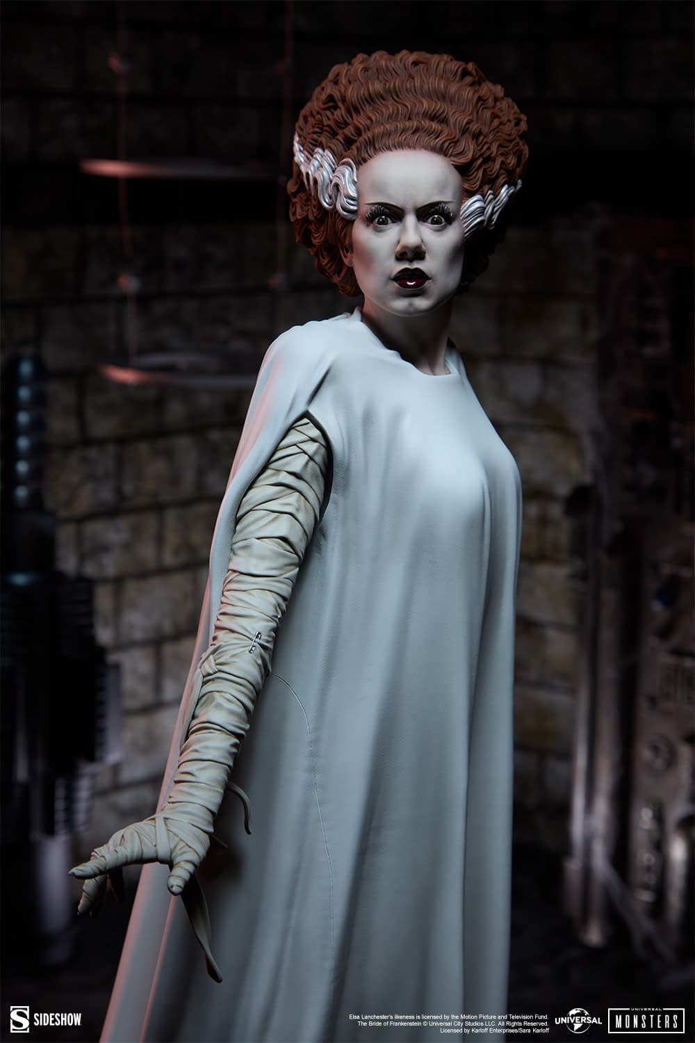 The Bride of Frankenstein is Back with New Sideshow Premium Statue