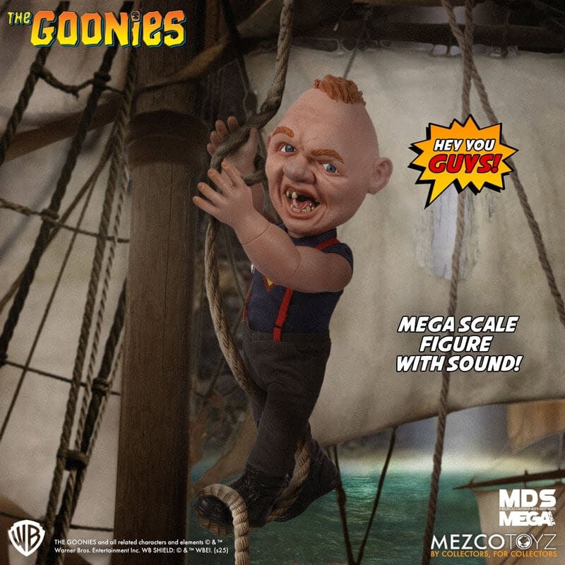The Goonies Comes to Mezco Toyz with Their New Talking Sloth Figure