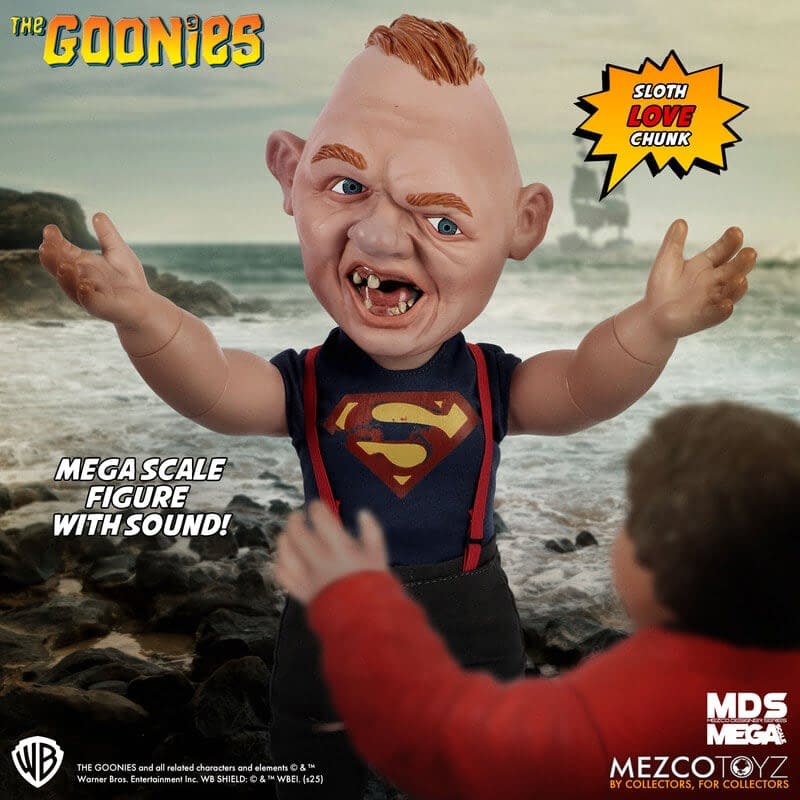 The Goonies Comes to Mezco Toyz with Their New Talking Sloth Figure