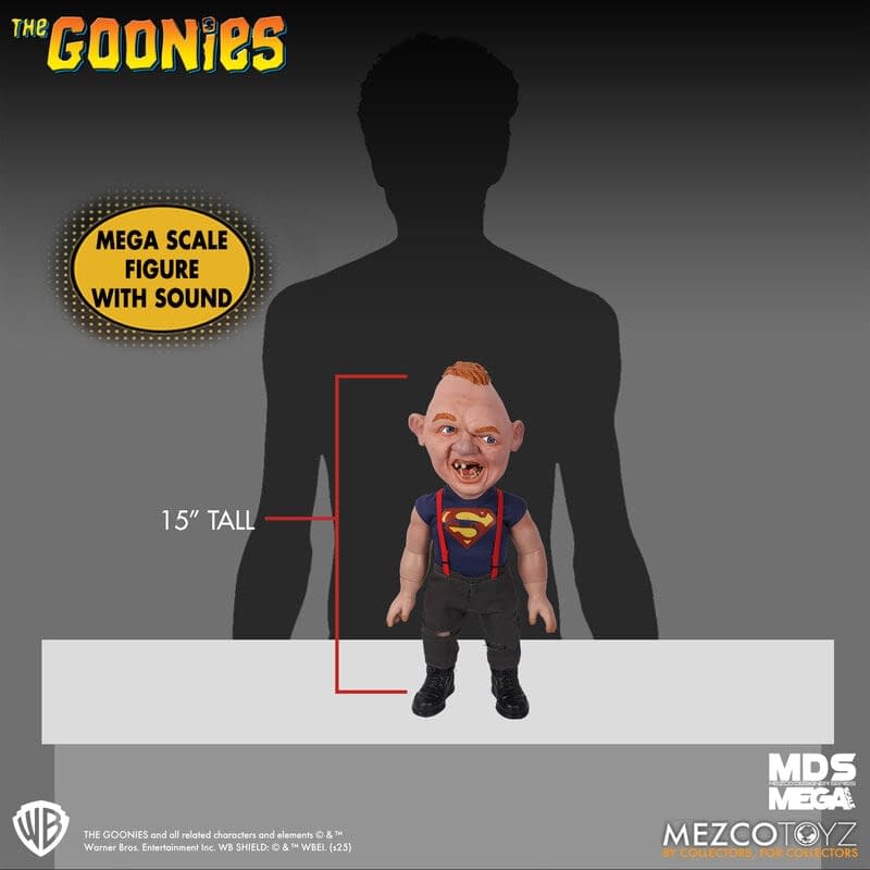 The Goonies Comes to Mezco Toyz with Their New Talking Sloth Figure