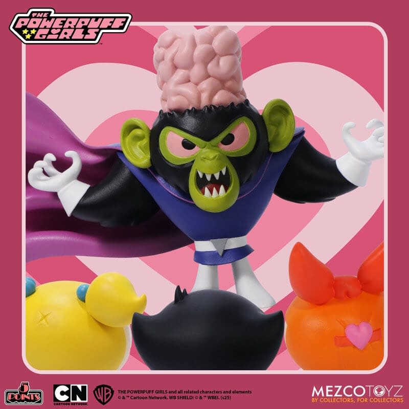 Mezco Toyz Brings Chemical X to 5 Points with the Powerpuff Girls