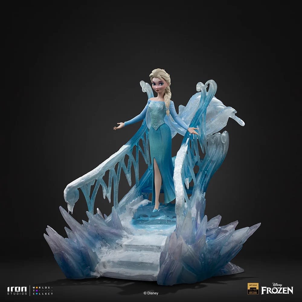 Iron Studios Reveals Frozen: Queen of Arendelle Elsa 1/10 Statue