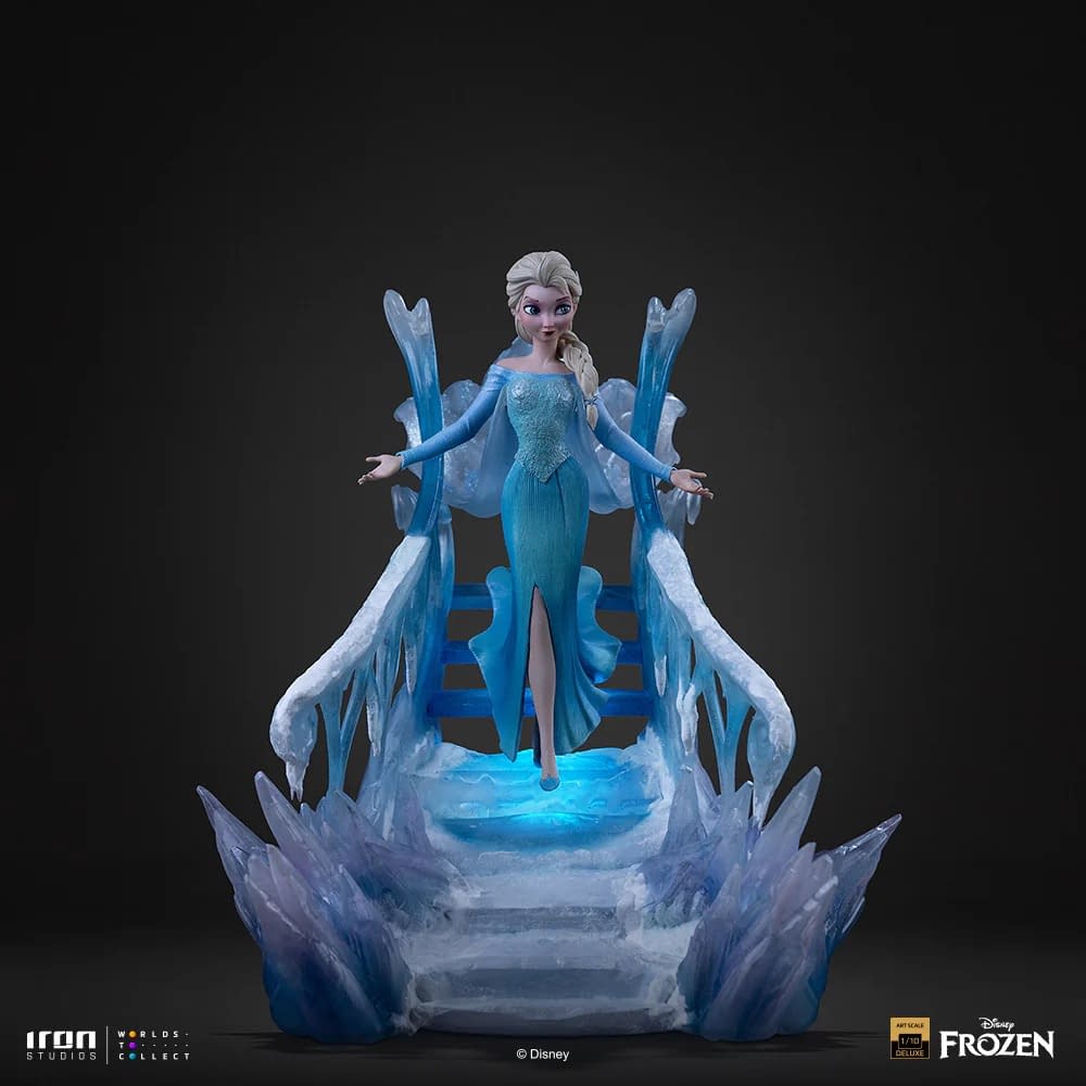 Iron Studios Reveals Frozen: Queen of Arendelle Elsa 1/10 Statue