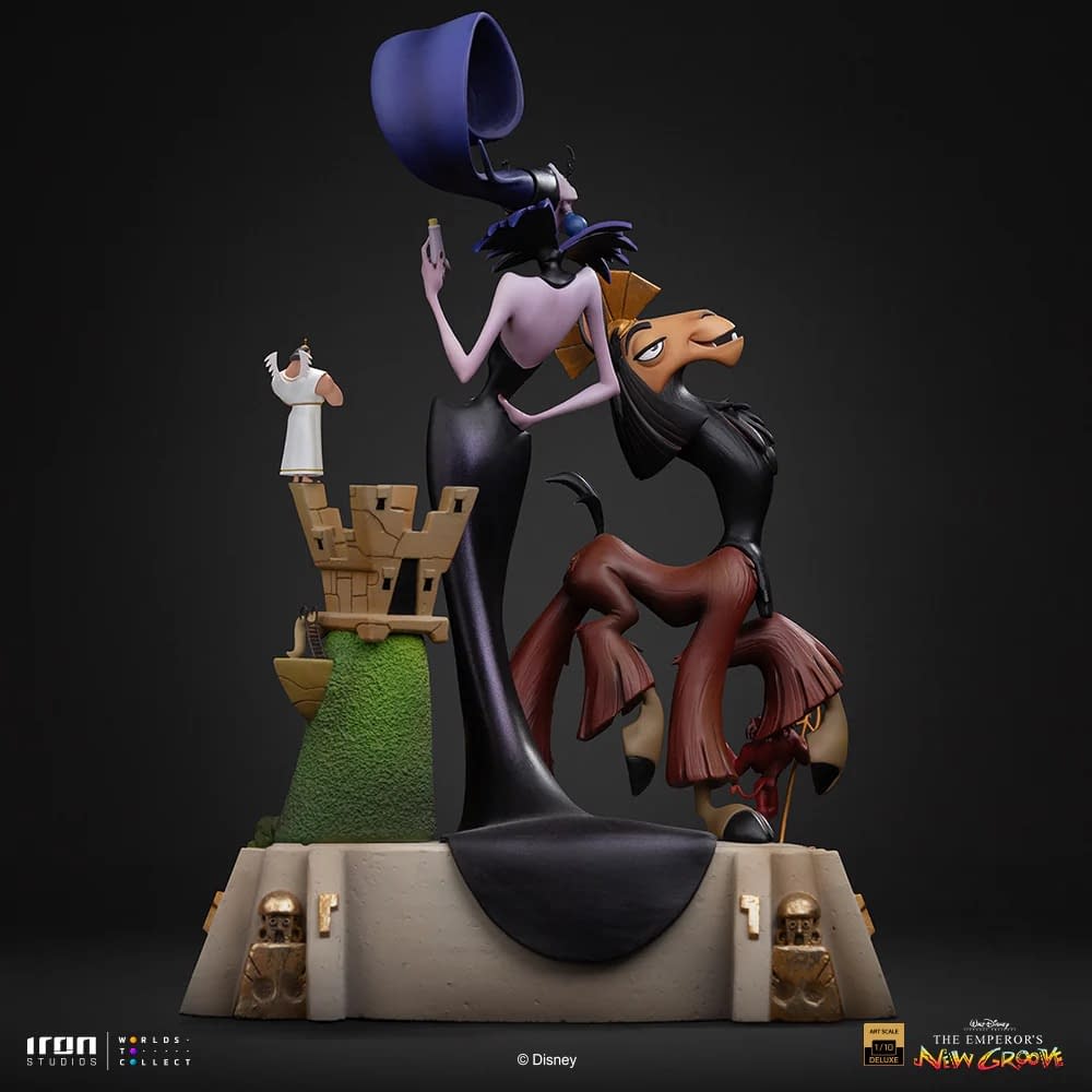 Iron Studios Reveals Deluxe 1/10 The Emperor's New Groove Statue