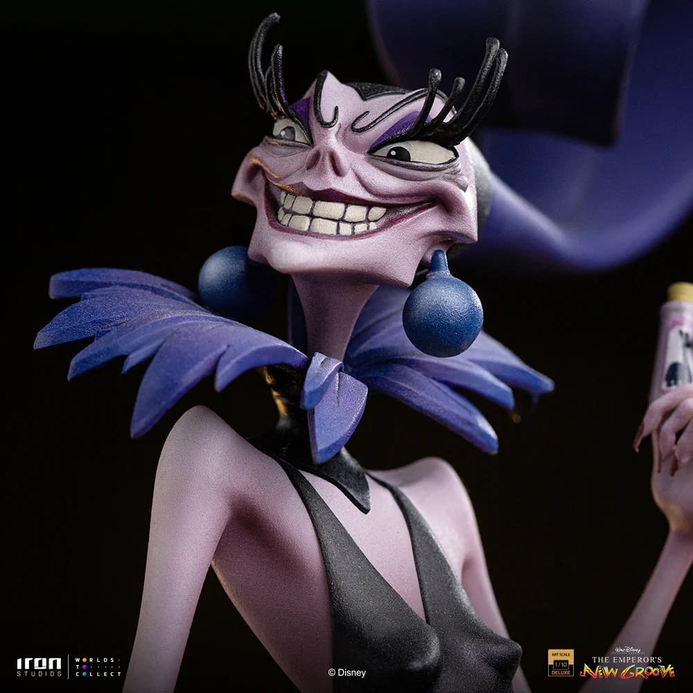 Iron Studios Reveals Deluxe 1/10 The Emperor's New Groove Statue