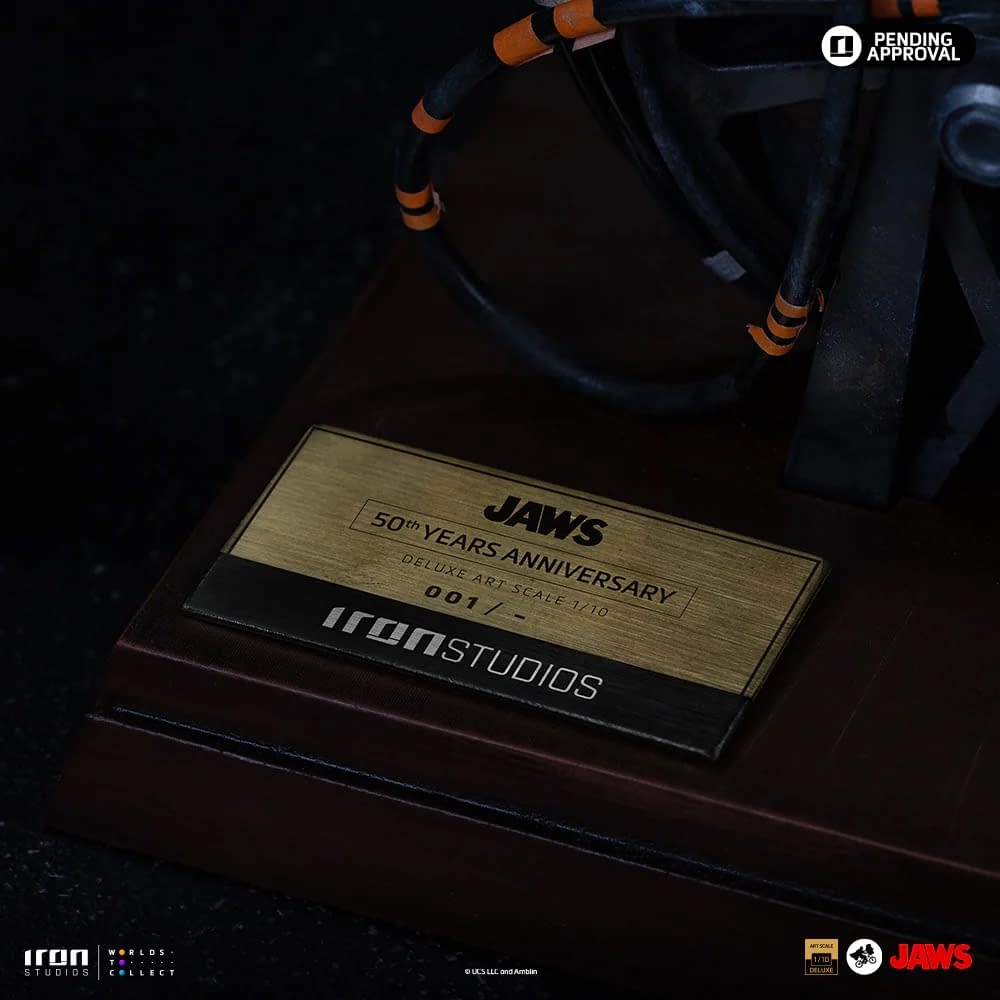 Jaws 50th Anniversary Arrives at Iron Studios with Steven Spielberg