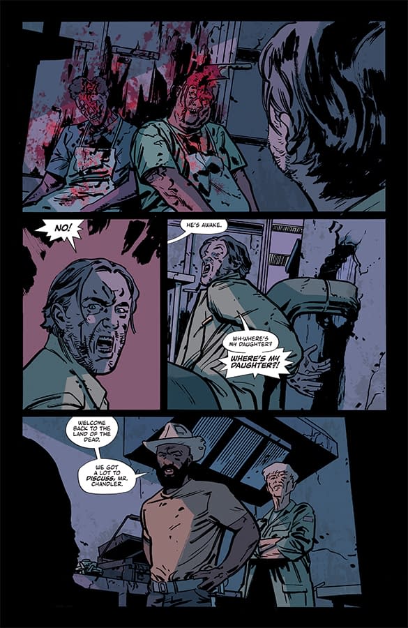 Interior preview page from Everything Dead and Dying #4