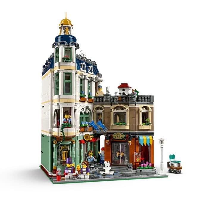 LEGO Icons Reveals Modular Buildings Collection Shopping Street Set