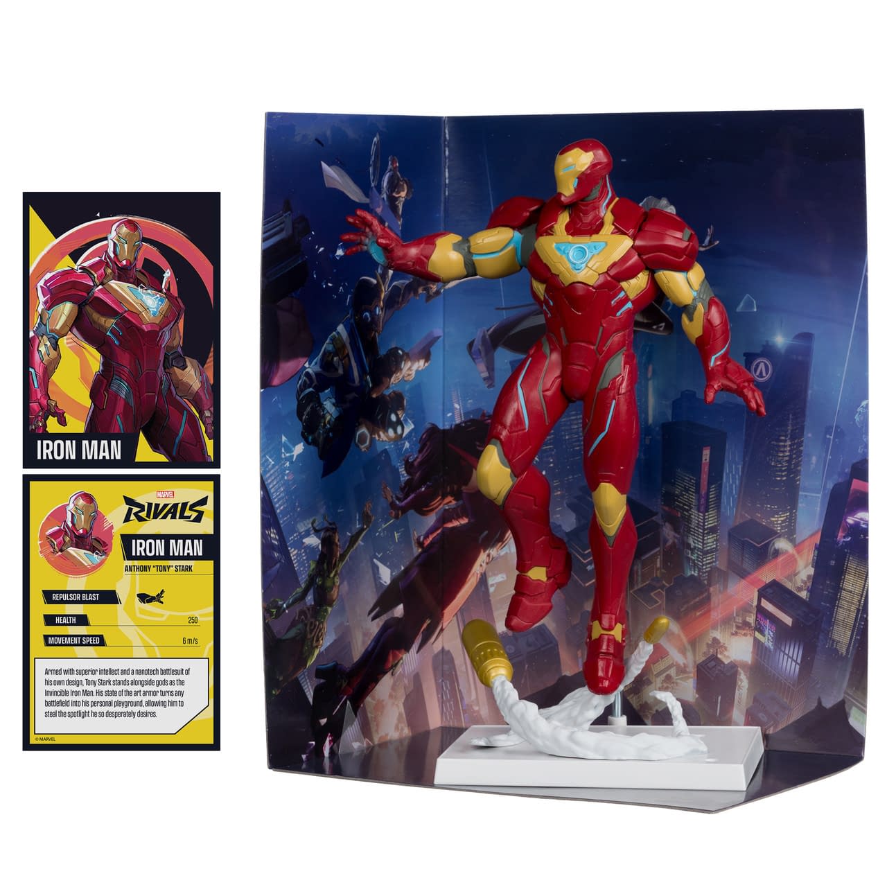 New Marvel Rivals Iron Man Statues Makes a Landing from McFarlane