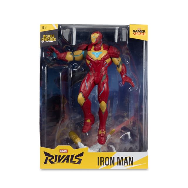 New Marvel Rivals Iron Man Statues Makes a Landing from McFarlane