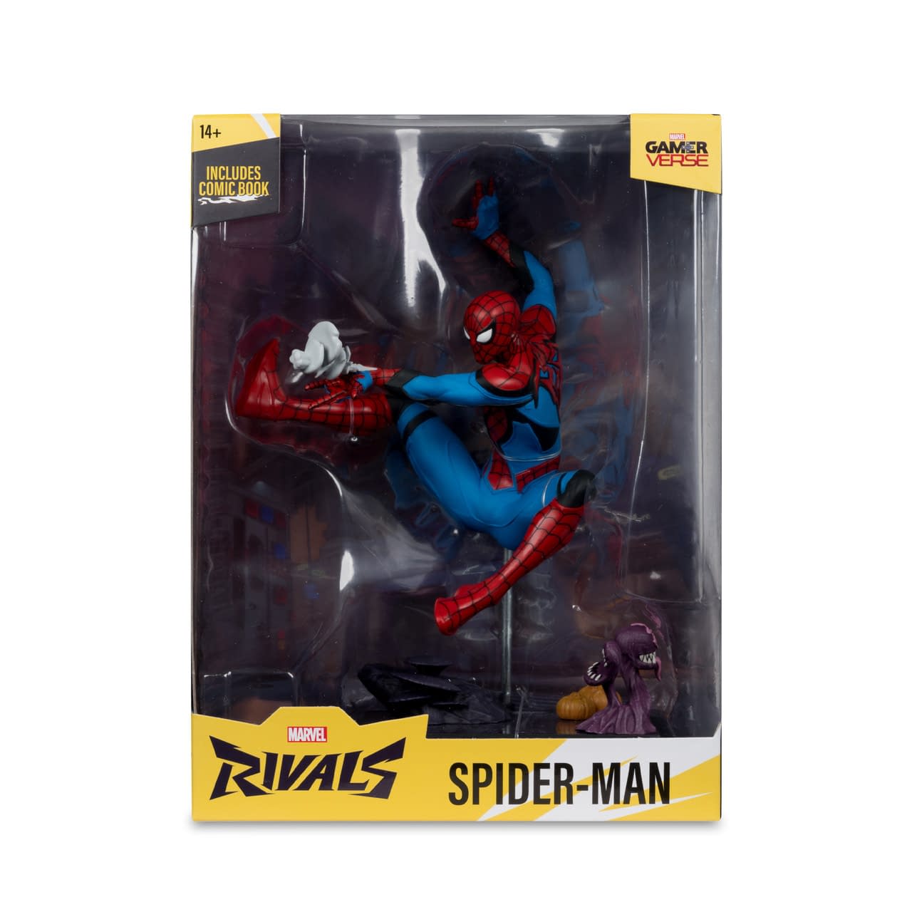 Spider-Man Enters the Fight with New McFarlane Marvel Rivals Statue