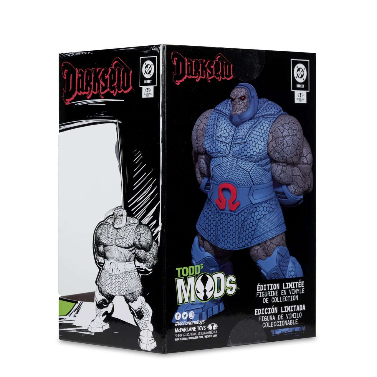 McFarlane Debuts Limited Edition Darkseid (Todd's Mods) Vinyl Figure