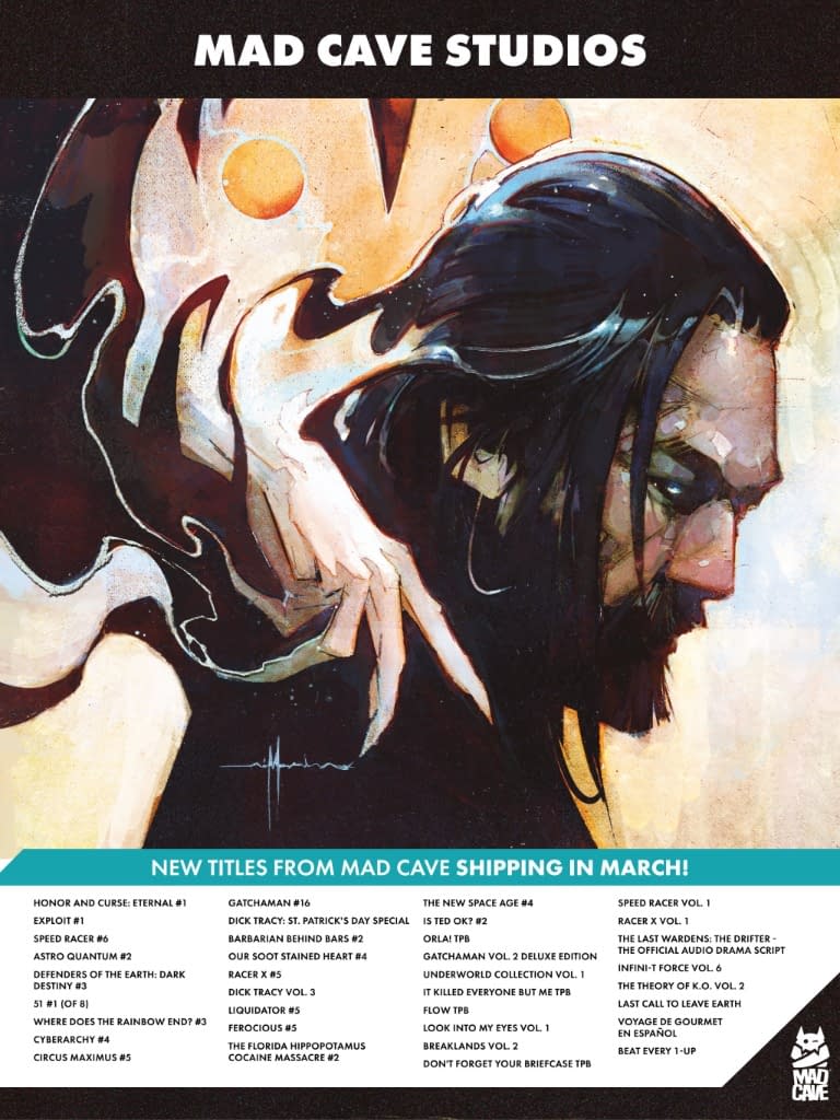 Mad Cave Studios March 2026 Full Solicits And Solicitations