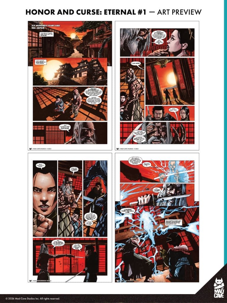 Mad Cave Studios March 2026 Full Solicits And Solicitations