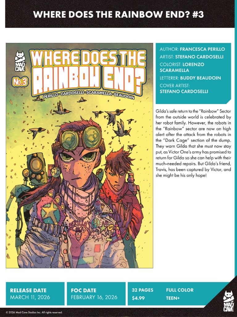 Mad Cave Studios March 2026 Full Solicits And Solicitations