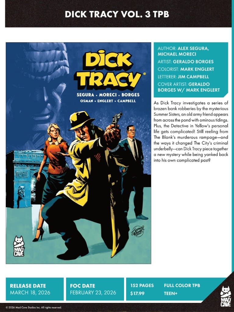 Mad Cave Studios March 2026 Full Solicits And Solicitations