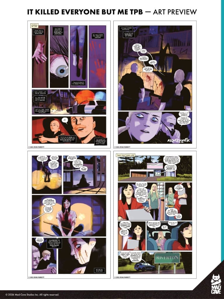 Mad Cave Studios March 2026 Full Solicits And Solicitations