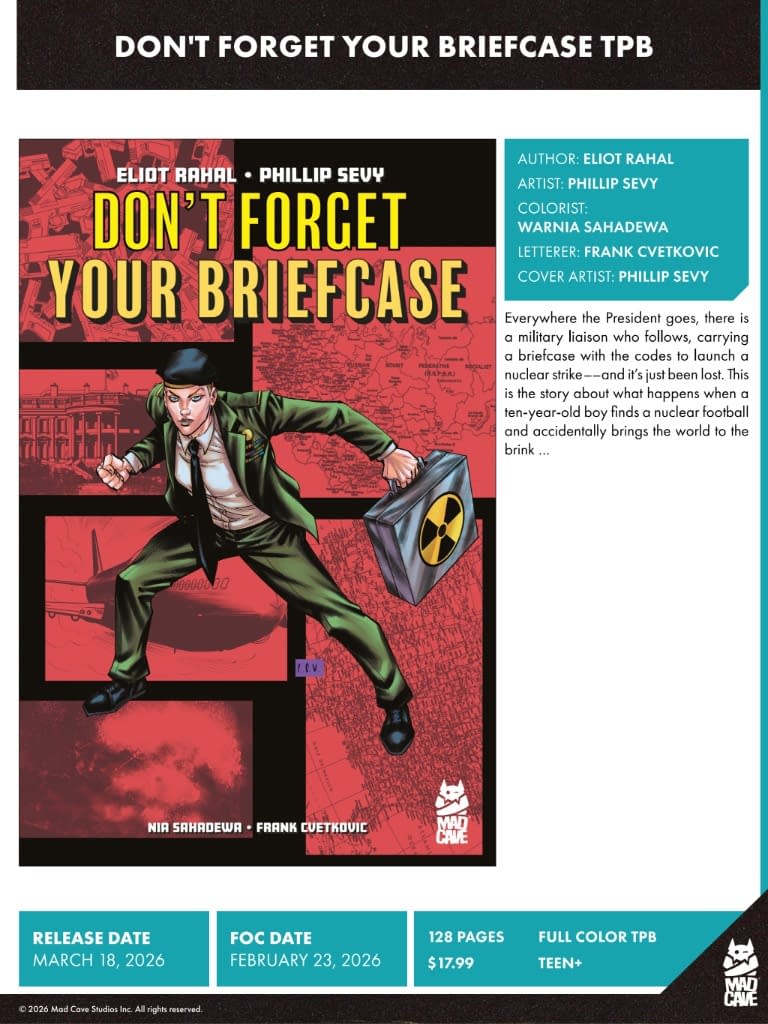 Mad Cave Studios March 2026 Full Solicits And Solicitations