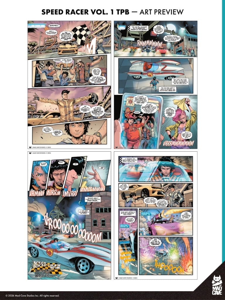 Mad Cave Studios March 2026 Full Solicits And Solicitations