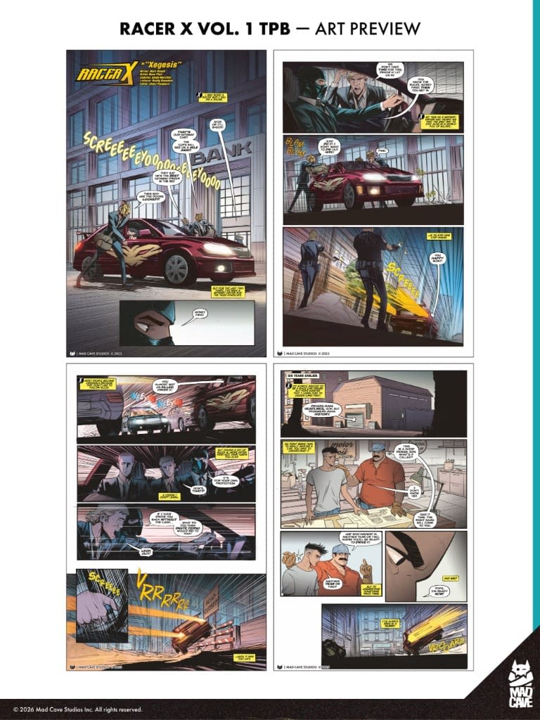 Mad Cave Studios March 2026 Full Solicits And Solicitations