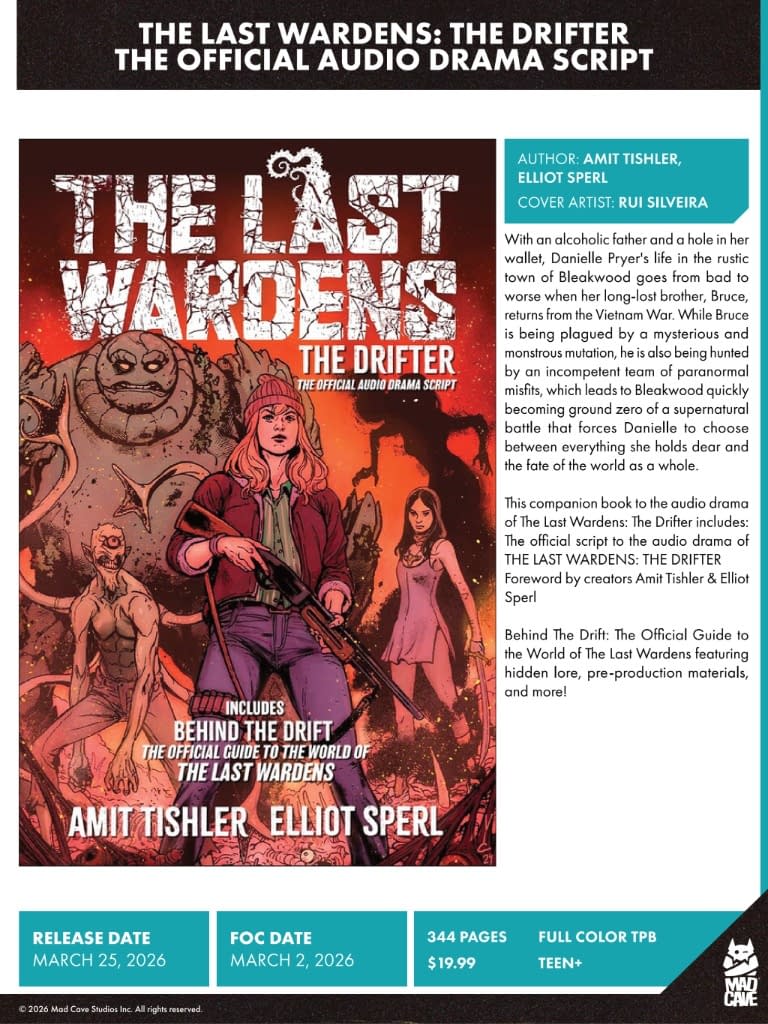 Mad Cave Studios March 2026 Full Solicits And Solicitations