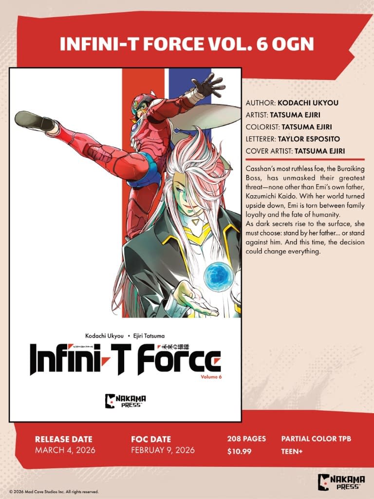 Mad Cave Studios March 2026 Full Solicits And Solicitations