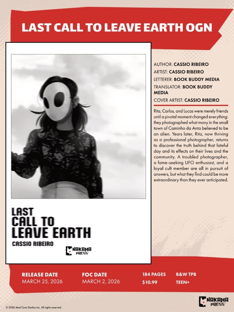 Mad Cave Studios March 2026 Full Solicits And Solicitations