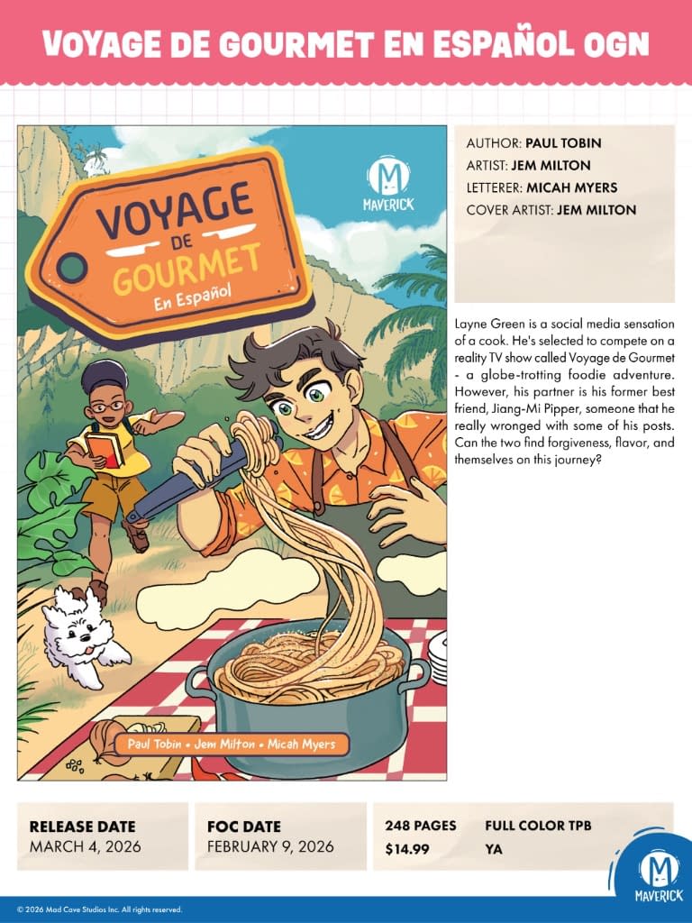 Mad Cave Studios March 2026 Full Solicits And Solicitations