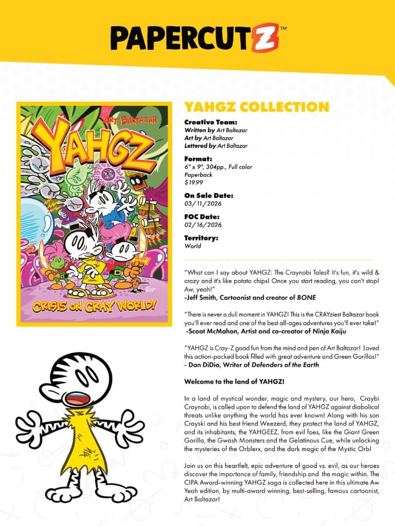 Mad Cave Studios March 2026 Full Solicits And Solicitations