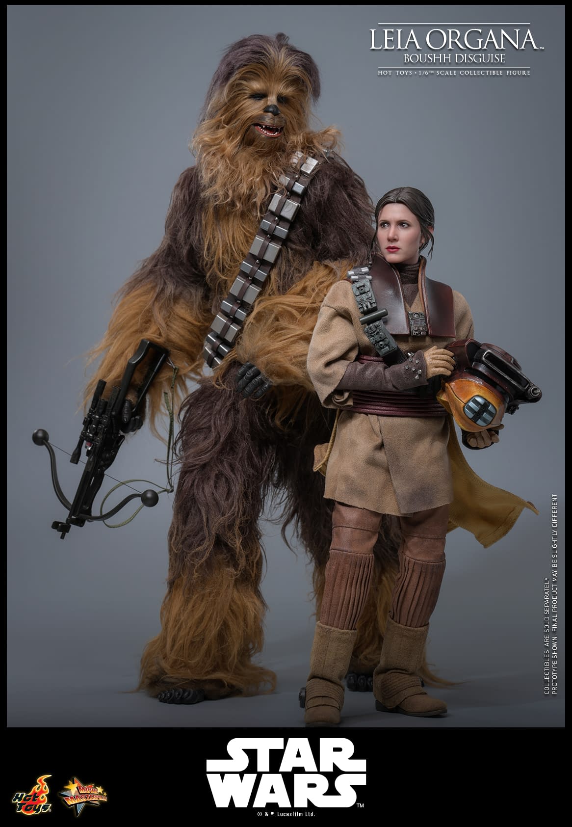 Princess Leia Dons Her Boushh Disguise with New Star Wars Hot Toys