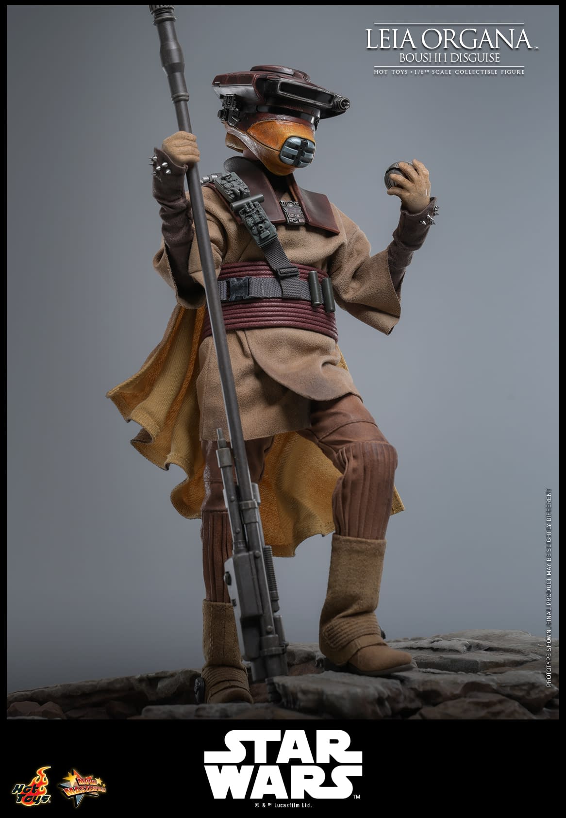 Princess Leia Dons Her Boushh Disguise with New Star Wars Hot Toys