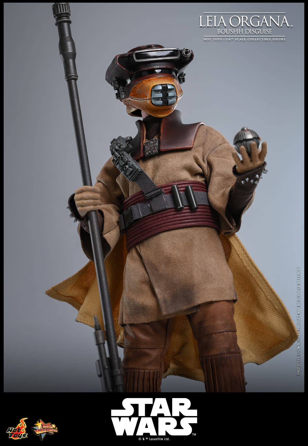 Princess Leia Dons Her Boushh Disguise with New Star Wars Hot Toys