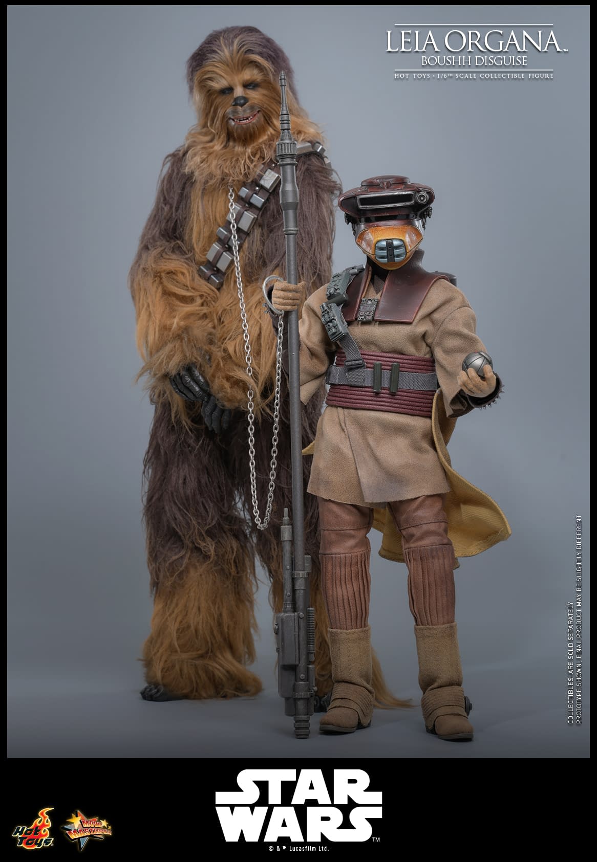 Princess Leia Dons Her Boushh Disguise with New Star Wars Hot Toys