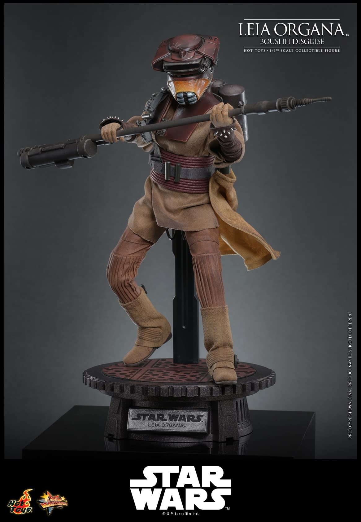Princess Leia Dons Her Boushh Disguise with New Star Wars Hot Toys