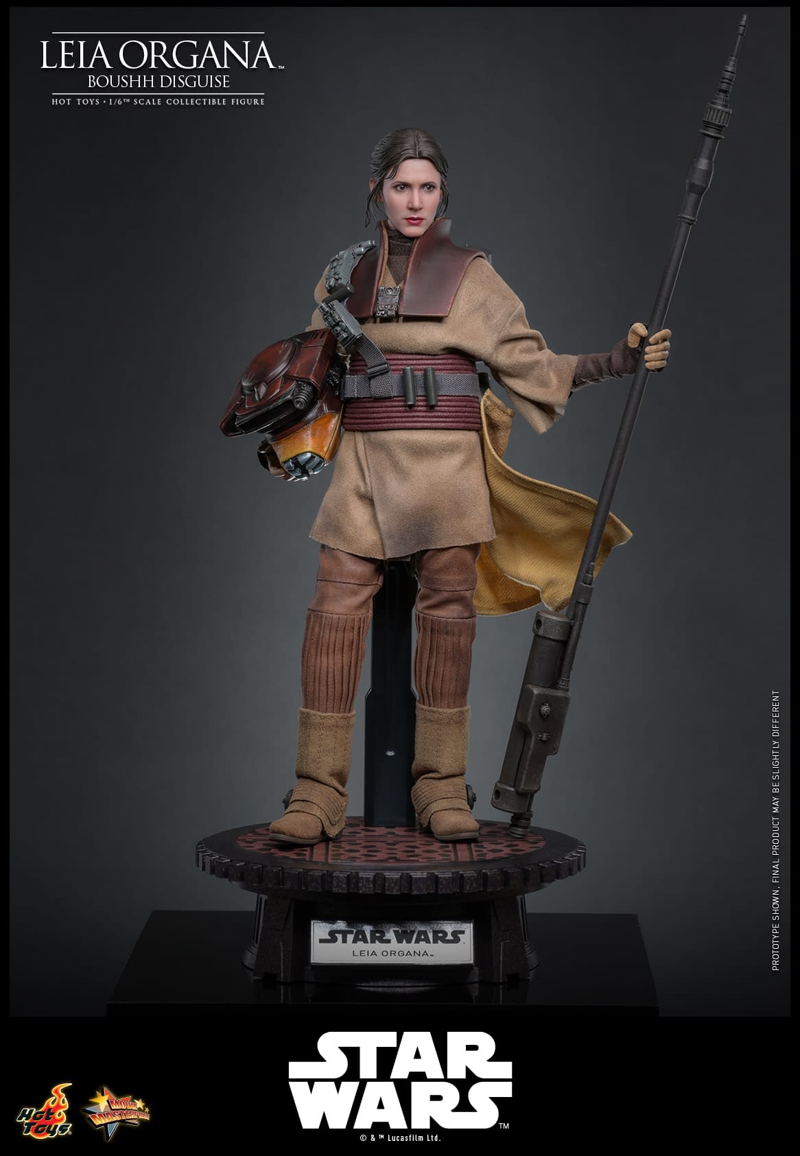 Princess Leia Dons Her Boushh Disguise with New Star Wars Hot Toys