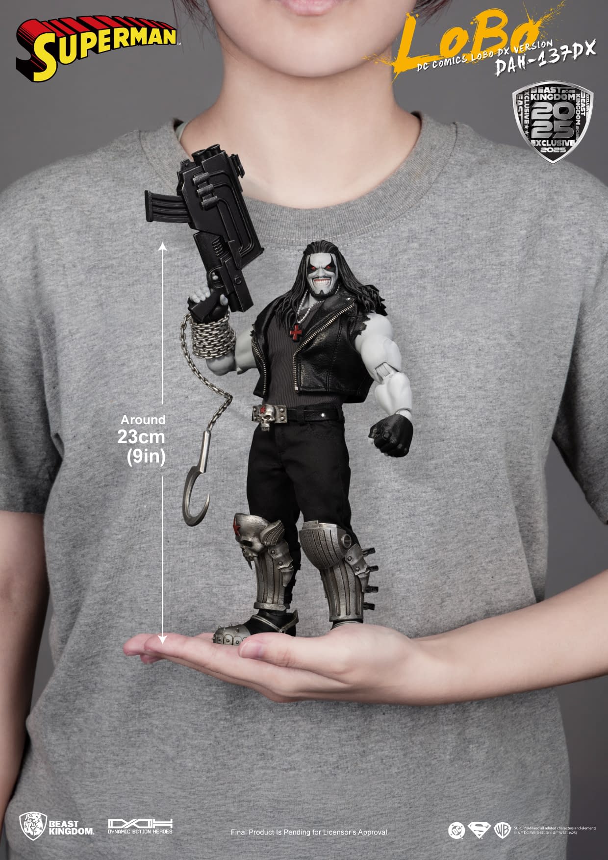 The Main Man Arrives from Beast Kingdom with Deluxe DC Comics Lobo